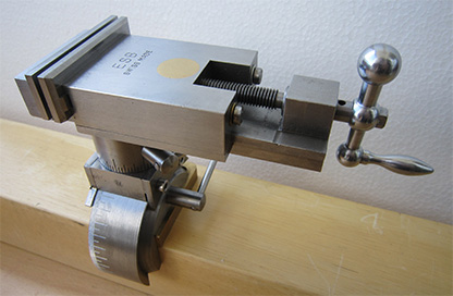 Precision parallel tool-clamping vise ESB (Swiss Made) with new jaws