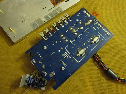 Audio усилитель Crunch GTO 4120, класс HiFi. Car-PC для Mercedes E Class, W 211, Audio 20.