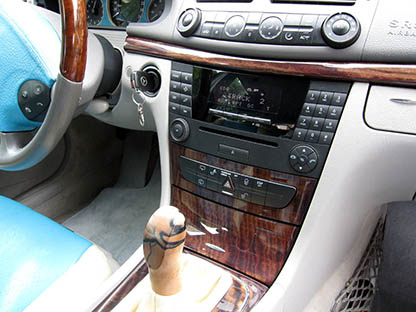 Car-PC for Mercedes E Class, W 211, Audio20