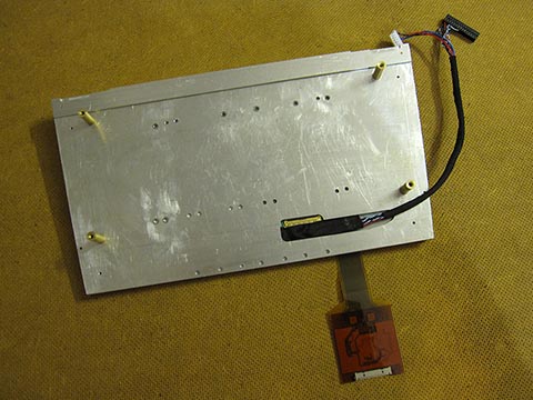 Алюминиевая монтажная плата с подключением для 10,1-дюймового дисплея. Car-PC для Mercedes E Class, W 211, Audio 20.