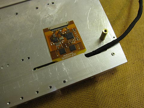 Алюминиевая монтажная плата, подключение 10,1-дюймового дисплея через HDMI. Car-PC для Mercedes E Class, W 211, Audio 20.