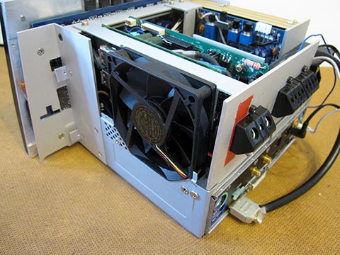 Car-PC для Mercedes E Class, W 211, Audio 20. Zerotherm ATOM 30H Multi CPU Cooler. Общий вид.