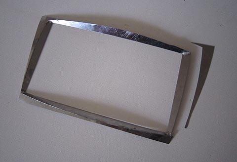 Центральная консоль. Рамка. Детали. Car-PC для Mercedes E Class, W 211, Audio 20.