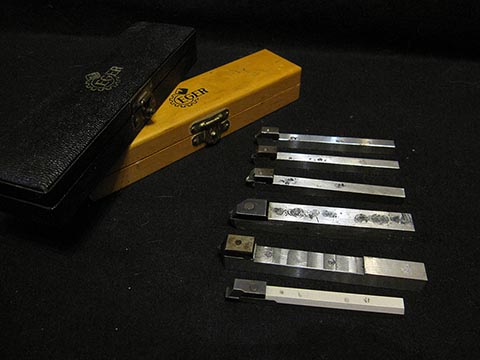 Turning tools, lathe cutters, industrial diamond.