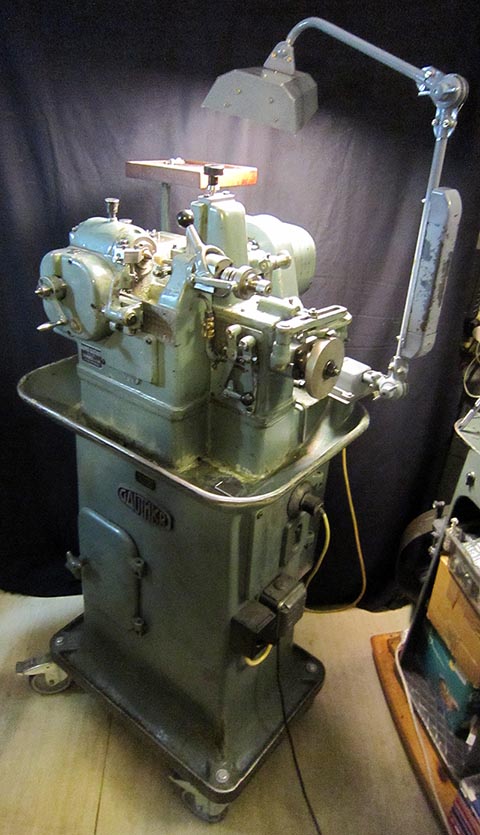 Gauthier W1 gear hobbing machine, Calmbach an der Enz, Germany. General view.