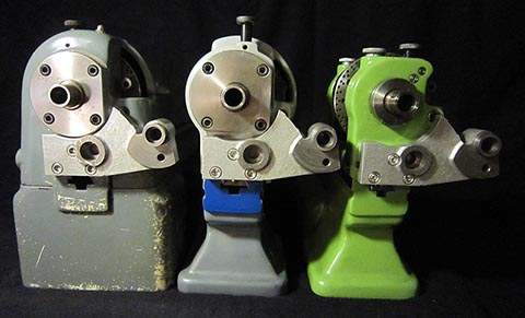 Винторезное устройство, смонтированное на разные шпиндели Schaublin 70.