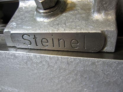 Pivot pollishing maschine Steinel SR 2, logo